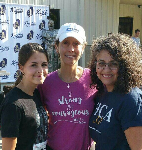 Erin 5k with Naomi and me